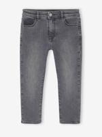 Smalle jeans large meisjes grijs - thumbnail
