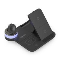 Draadloze oplader Aisens ASCH-15W4WC062-BK Zwart 15 W - thumbnail