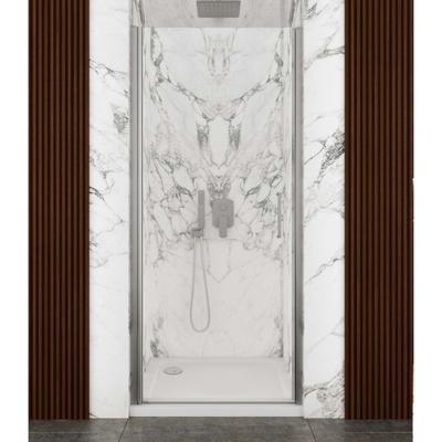 Nisdeur Lacus Giglio Evo 1 Klapdeur 100x200 Cm Helder Glas Chroom Nisdeur Lacus Giglio Evo 1 Klapdeur 100x200 Cm Helder Glas Chroom