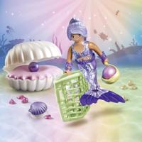 PLAYMOBIL Princess Magic zeemeermin met parelmoer 71502 - thumbnail