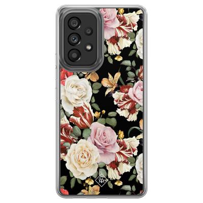Samsung Galaxy A52 hybride hoesje - Flowerpower Samsung Galaxy A52 hybride hoesje - Flowerpower