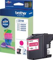 Brother inktcartridge, 260 pagina&apos;s, OEM LC-221MBP, magenta - thumbnail