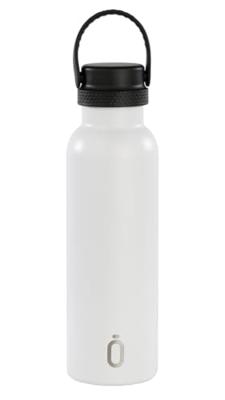 Thermosfles Real Madrid C.F. Wit Grijs Polyester Siliconen Roestvrij staal Thermosfles Real Madrid C.F. Wit Grijs Polyester Siliconen Roestvrij staal