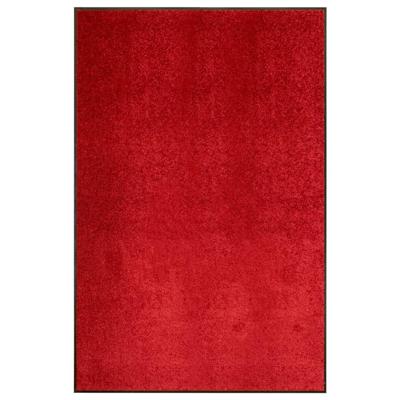 Deurmat wasbaar 120x180 cm rood