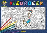 Big Balloon Jan van haasteren kleurboek - thumbnail