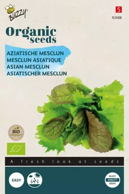 Biologische Aziatische Mesclun Biologische Aziatische Mesclun
