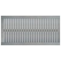 Salontafel 100x50x33 cm massief acaciahout grijs - thumbnail