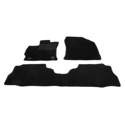 Automatten op maat - zwart stof - Toyota Prius en Prius Plus vanaf 2015-