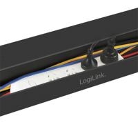 LogiLink KAB0070 Kabelgoot Zwart - thumbnail