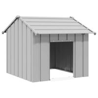 VidaXL Hondenhok met dak 85x107x81 cm gegalvaniseerd staal - thumbnail