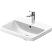 Duravit No.1 inbouwwastafel 55x43.5x17.5cm Hoogglans Wit 03555500272 - thumbnail