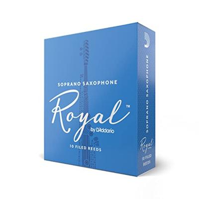 D&apos;Addario Woodwinds RIB1020 Rico Royal rieten voor sopraansax nr 2 (10 stuks) - thumbnail