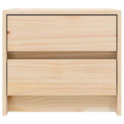 Nachtkastjes 2 st 40x31x35,5 cm massief grenenhout