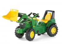 Rolly Toys Farmtrac traptrekker met voorlader John Deere 7930 - thumbnail