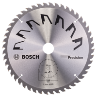 Bosch Accessoires Cirkelzaagblad Precision 250X2X30/-,T48 - 2609256879 - thumbnail