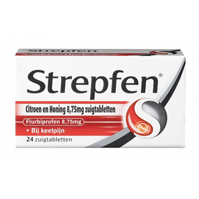 Strepfen Citroen & Honing Zuigtabletten
