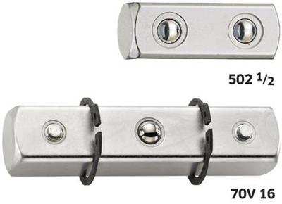 Stahlwille verbindingsvierkant 1/2"-1/2"