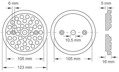 KS Tools 160.0533 Rubberen kussen