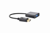 Adapter DisplayPort naar VGA GEMBIRD A-DPM-VGAF-02 Zwart - thumbnail