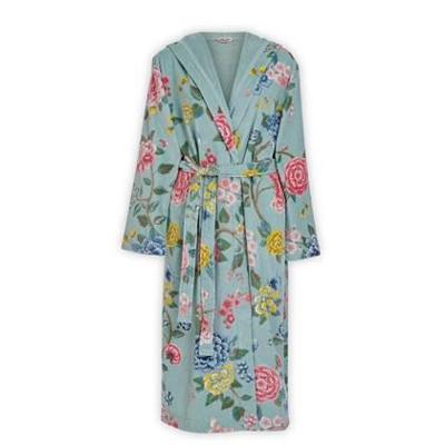 Pip Studio Pip Studio Good Evening Bathrobe Blue XL
