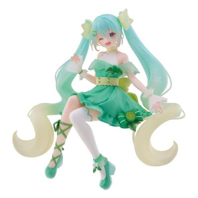 Hatsune Miku Noodle Stopper Figure - Hatsune Miku Lime Ver.