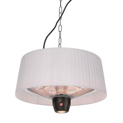 Compacte Artix Helder Hangende halogeenheater Wit 1500 Watt