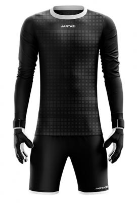 Jartazi keeperskleding Genoa polyester junior zwart/wit
