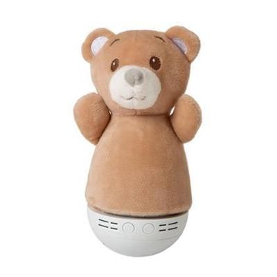 Lucide DOLLY - Tafellamp Kinderkamer - Batterijen - LED - 1x3W 2700K - Met muziekfunctie - Bruin