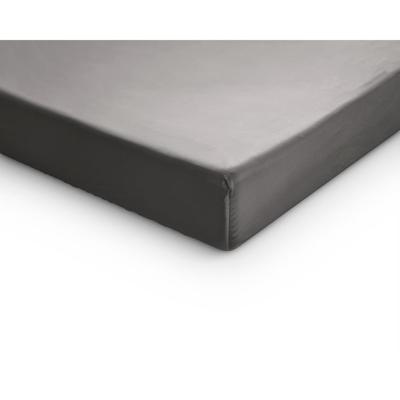 Primaviera Deluxe - Topper Hoeslaken Katoen-Satijn - Grijs - 160 x 220