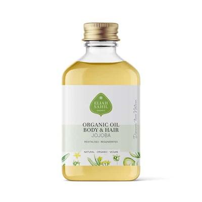 Vegan Huid/haar olie Jojoba BIO Eliah Sahil