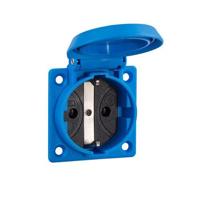 Abl Machinecontactdoos 2p+r/a blauw ip54 50x50mm - thumbnail