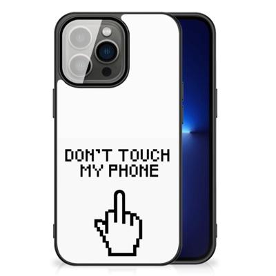 iPhone 13 Pro | Telefoon Hoesje | Finger Don&apos;t Touch My Phone