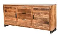 LABEL51 Dressoir 'Glasgow' Mangohout, 190cm - thumbnail
