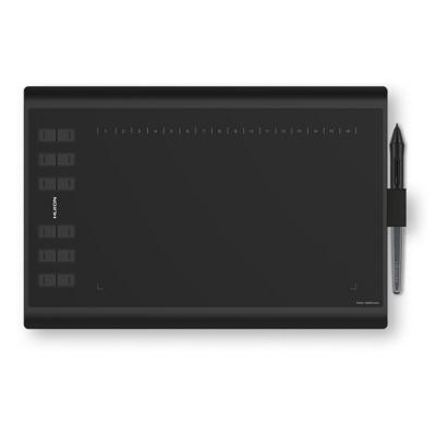 HUION H1060P grafische tablet 5080 lpi 250 x 160 mm USB Zwart HUION H1060P grafische tablet 5080 lpi 250 x 160 mm USB Zwart