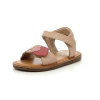 Leren kindersandalen Dyastar KICKERS¨ rozen - thumbnail