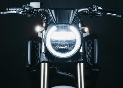 MOTOISM vorkklem richtingaanwijzer "type drie
