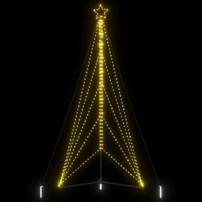 VidaXL Led-kerstboom 615 leds warm wit 404,5 cm VidaXL Led-kerstboom 615 leds warm wit 404,5 cm
