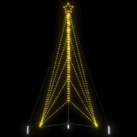 VidaXL Led-kerstboom 615 leds warm wit 404,5 cm - thumbnail