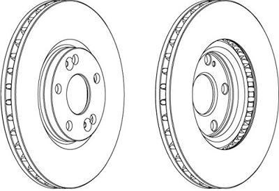 Remschijf DDF1143 Remschijf DDF1143
