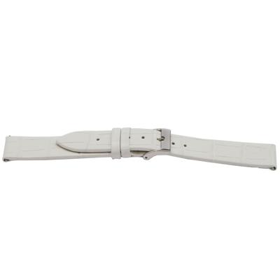 Horlogeband Universeel H501 Leder Wit 22mm Horlogeband Universeel H501 Leder Wit 22mm