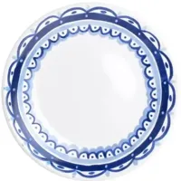 Blond Amsterdam ontbijtbord aardewerk delfts blond 22x2.5cm multi - thumbnail