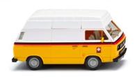 Wiking 029410 H0 Auto Volkswagen T3 bestelwagen hoogdak „PTT” - thumbnail