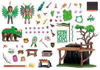 PLAYMOBIL® Adventures of Ayuma 70805 trainingskamp - thumbnail