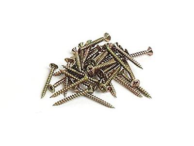 50 Spaanplaatschroeven 6,0x100mm Pozidriv verzinkt