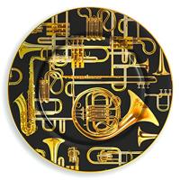 Seletti Toiletpaper dinerbord Ø27 porselein trumpets - thumbnail