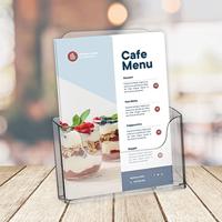 Europel folderhouder, ft A4, voor tafel en wand - thumbnail