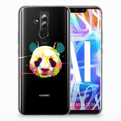 Huawei Mate 20 Lite Telefoonhoesje met Naam Panda Color Huawei Mate 20 Lite Telefoonhoesje met Naam Panda Color