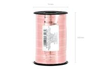 Cadeaulint Rose Goud Metallic 225m x 5mm - thumbnail