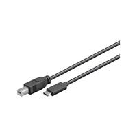 Goobay 67985 Sync & Charge High Speed USB-C naar USB Type B 2.0 oplaadkabel - thumbnail