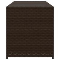 Tuinbox 283 L poly rattan bruin - thumbnail